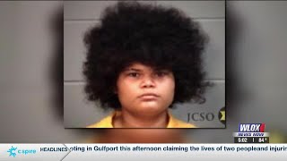 Woman charged with stabbing two family members with scissors, Ocean Springs Police say