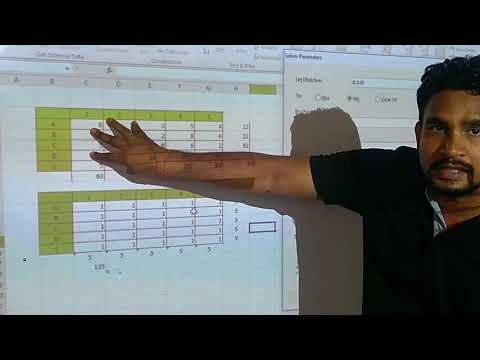 Transportation problem in excel by Pradeep Mouria