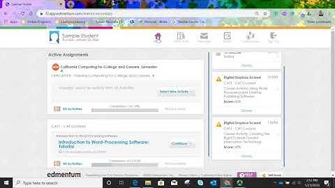 Student- Getting Started (Edmentum)