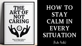 AUDIOBOOK | HOW TO STAY CALM IN EVERY SITUATION: THE ART OF NOT CARING | MindLixir