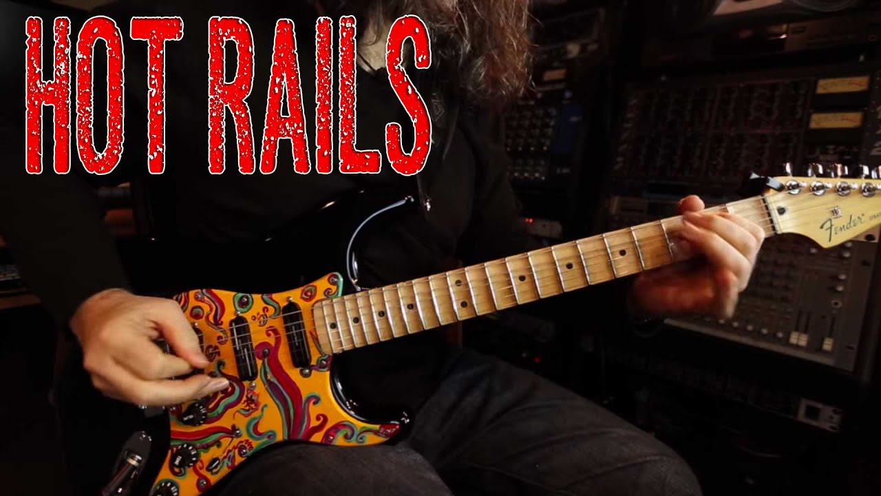 Hot Rails For Strat Single Coil Sized Humbucker - YouTube