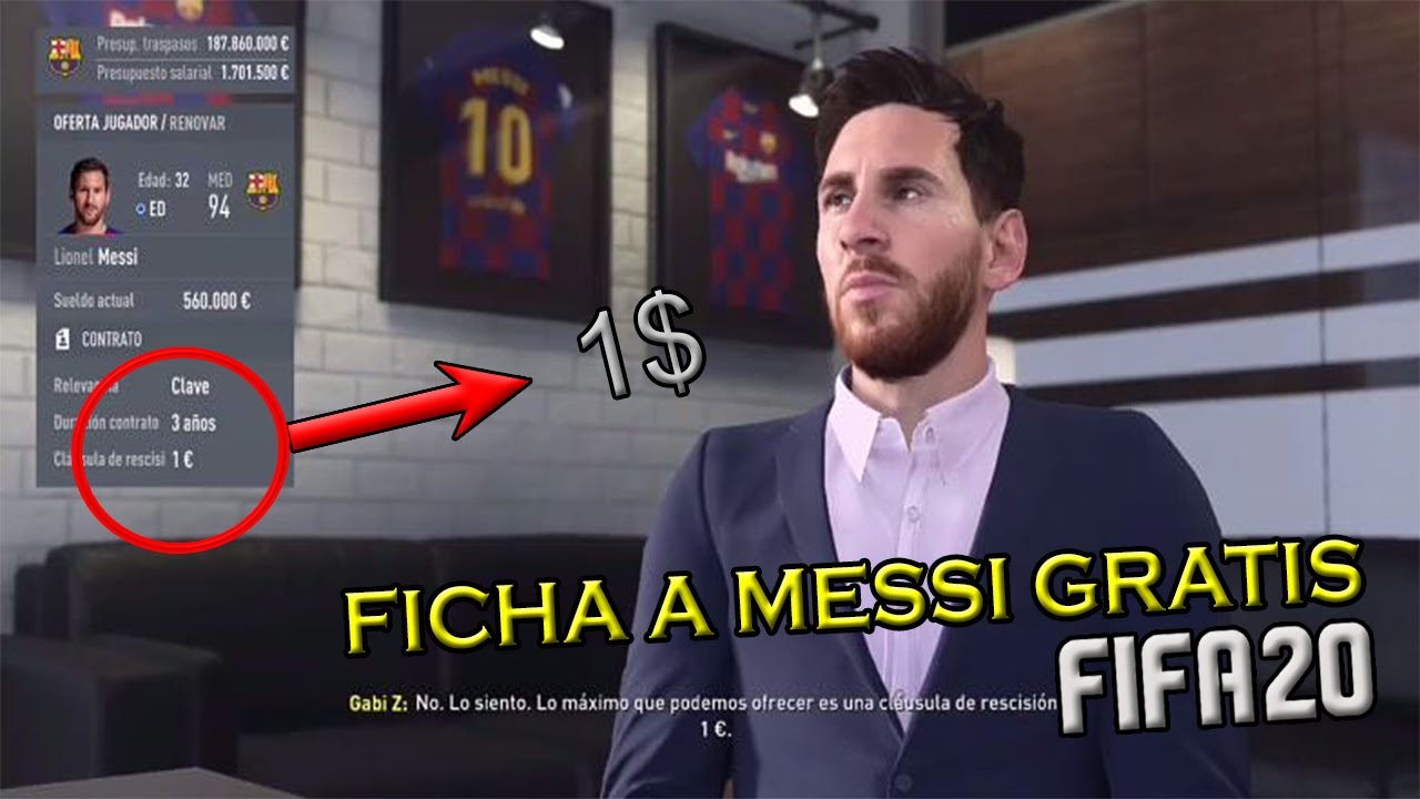 COMO FICHAR GRATIS A CUALQUIER JUGADOR FIFA 20