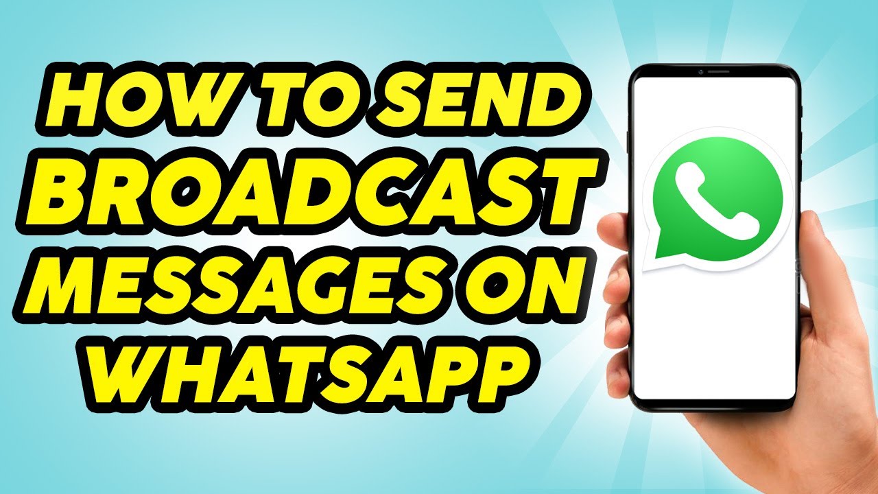 How To Send WhatsApp Broadcast Messages 2023 YouTube how-to-send-whatsapp-broadcast-messages-2023-youtube