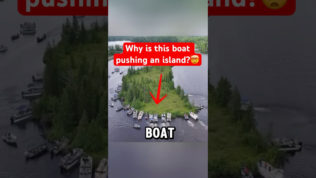 Can Boats Really Move an Island Like This?