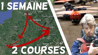 Vlog de 2 courses de drone (EDR 2024/FAI Allemagne) - Partie 1 L'entraînement