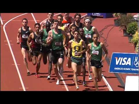 Raw Video: Andrew Wheating and Bernard Lagat after...