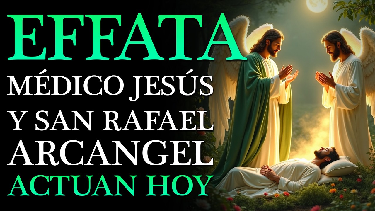 💚 EFFATÁ DE LA SANACIÓN 💚 Oración de Sanación a Jesús y San Rafael para Recuperar la Salud