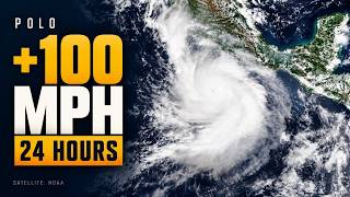 Hurricane Polo: How It Gained 100 MPH in 24 Hours