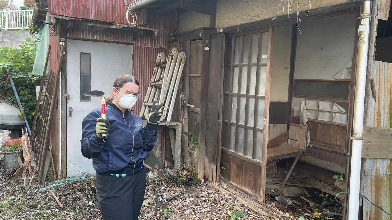 猫付き廃墟を買いました Day 1