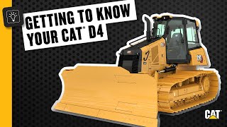 How to Operate Your Cat® D4 Dozer