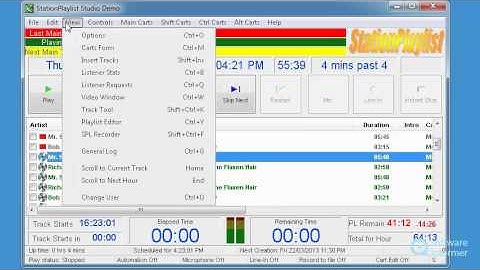 StationPlaylist Studio demonstration