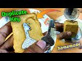 How to make duplicate key at home || easy way to make a duplicate key