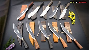 Báo Giá Dao Đi Rừng Hàng Chuẩn DAO VIP - HTX Dao Phúc Sen