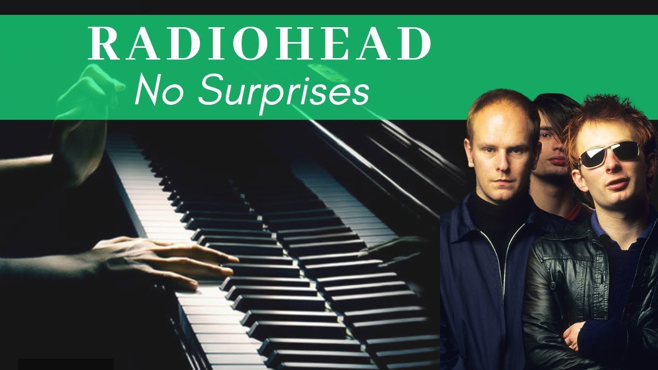 No surprises. Radiohead no Surprises. Radiohead no Surprises Piano.