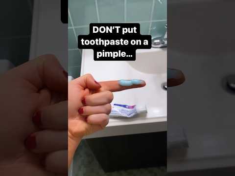 Wideo: Czy pasta do zębów wysusza pryszcze?