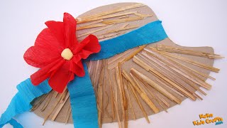 How to make Straw Hat | Easy Crafts | DIY screenshot 5
