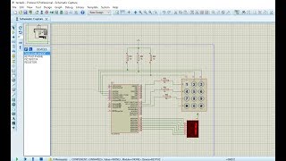 Programming a matrix keyboard in Pic Simulator Ide with a pic 16F877A.