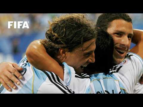Crespo, Saviola Shoot Argentina Past Drogba \u0026 The Elephants