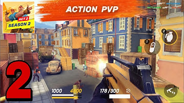 Guns of Boom - Gameplay Walkthrough Part 2 (iOS, Android)