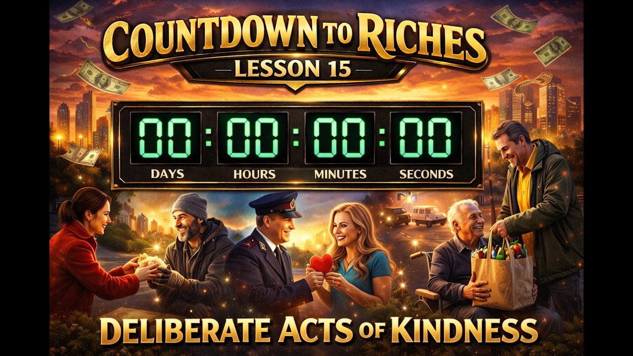 Countdown To Riches lesson 15 - Deliberate Acts Of Kindness - YouTube