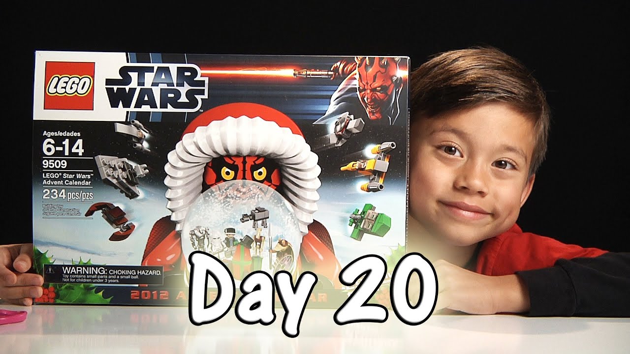 Day 20 Lego Star Wars Advent Calendar 2012 Review Set 9509 Stop Motion Free Code Youtube