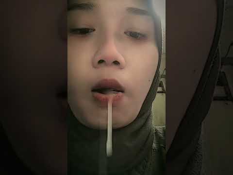 cewe hijab keluar air liur#viralvideo #cewehijab