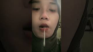 cewe hijab keluar air liur#viralvideo #cewehijab