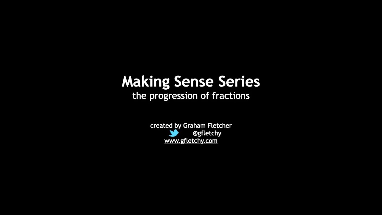 The Progression of Fractions (Meaning, Equivalence, Comparison)