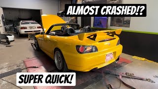 My Suoercharged S2000 Gets Dyno Tuned!! It’s Fast!!!