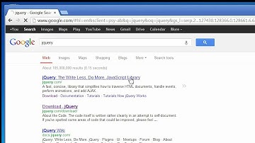 How to quickly install jQuery on a web page