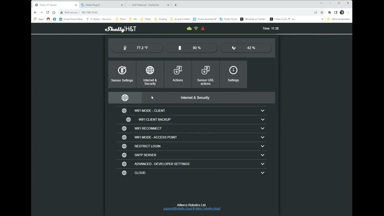 Shelly Tips - Using Static IP Addresses - YouTube