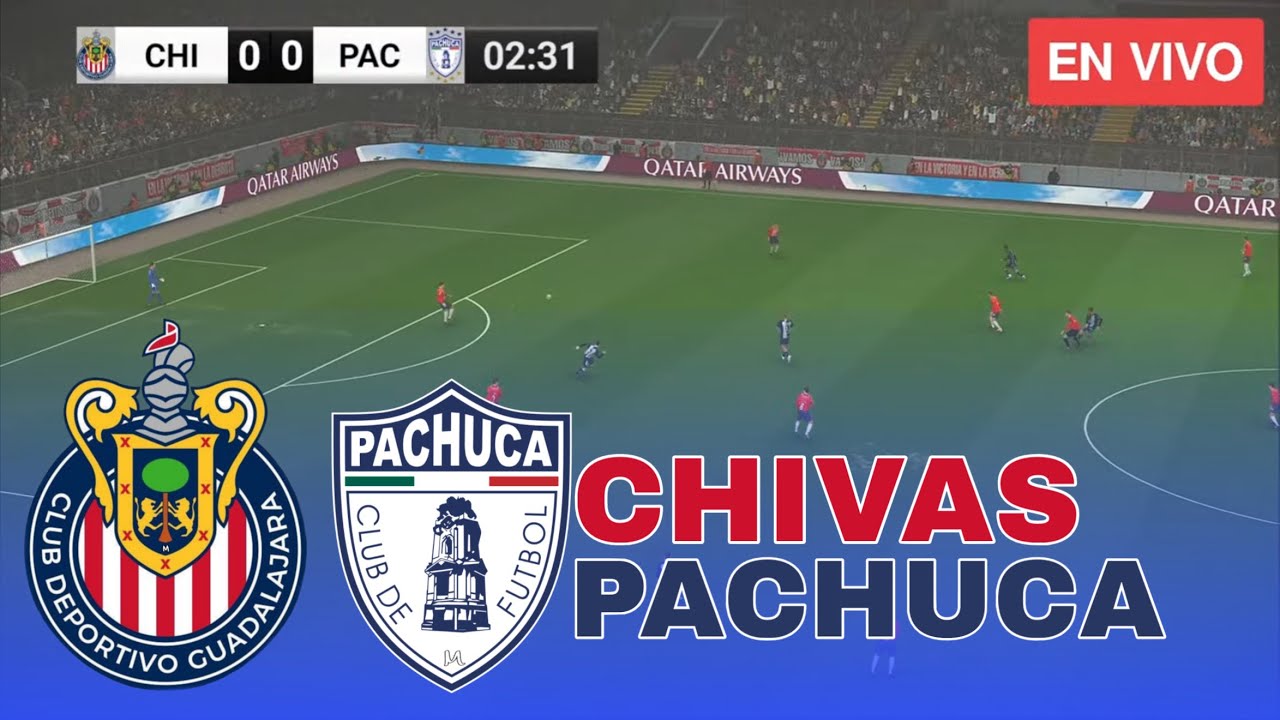 Chivas de Guadalajara vs Pachuca Liga MX 2026 Partido Simulación PES 21