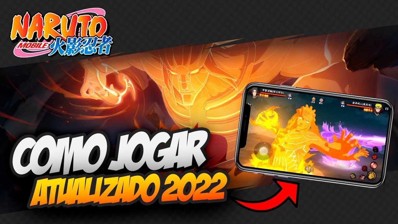 NARUTO OL MOBILE  Como Instalar e Jogar! - LINKS NA DESCRIÇÃO