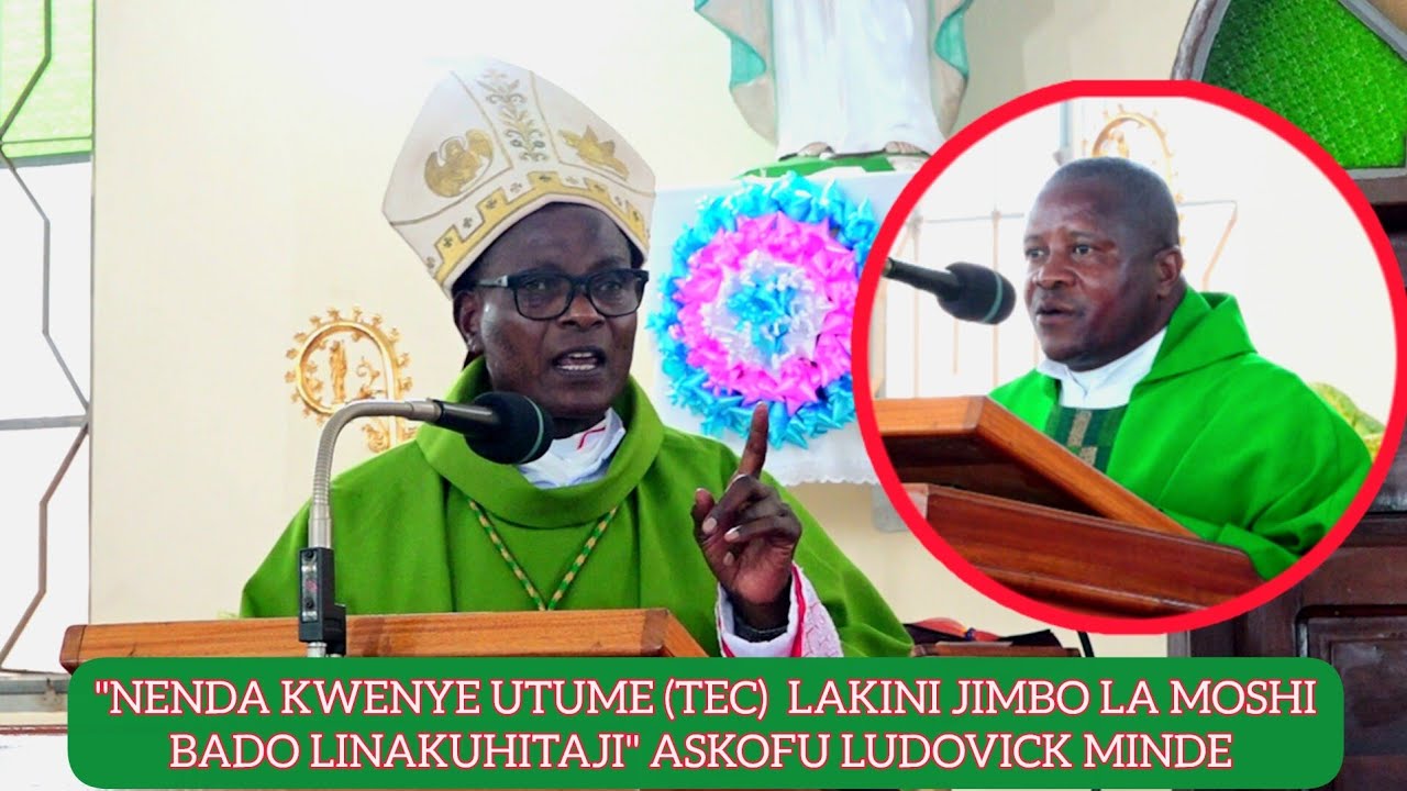 ASKOFU MINDE ATOA KAULI KUHUSU Pd. Dr. FAUSTINE FURAHA KWENDA KUFANYA UTUME BARAZA LA MAASKOFU