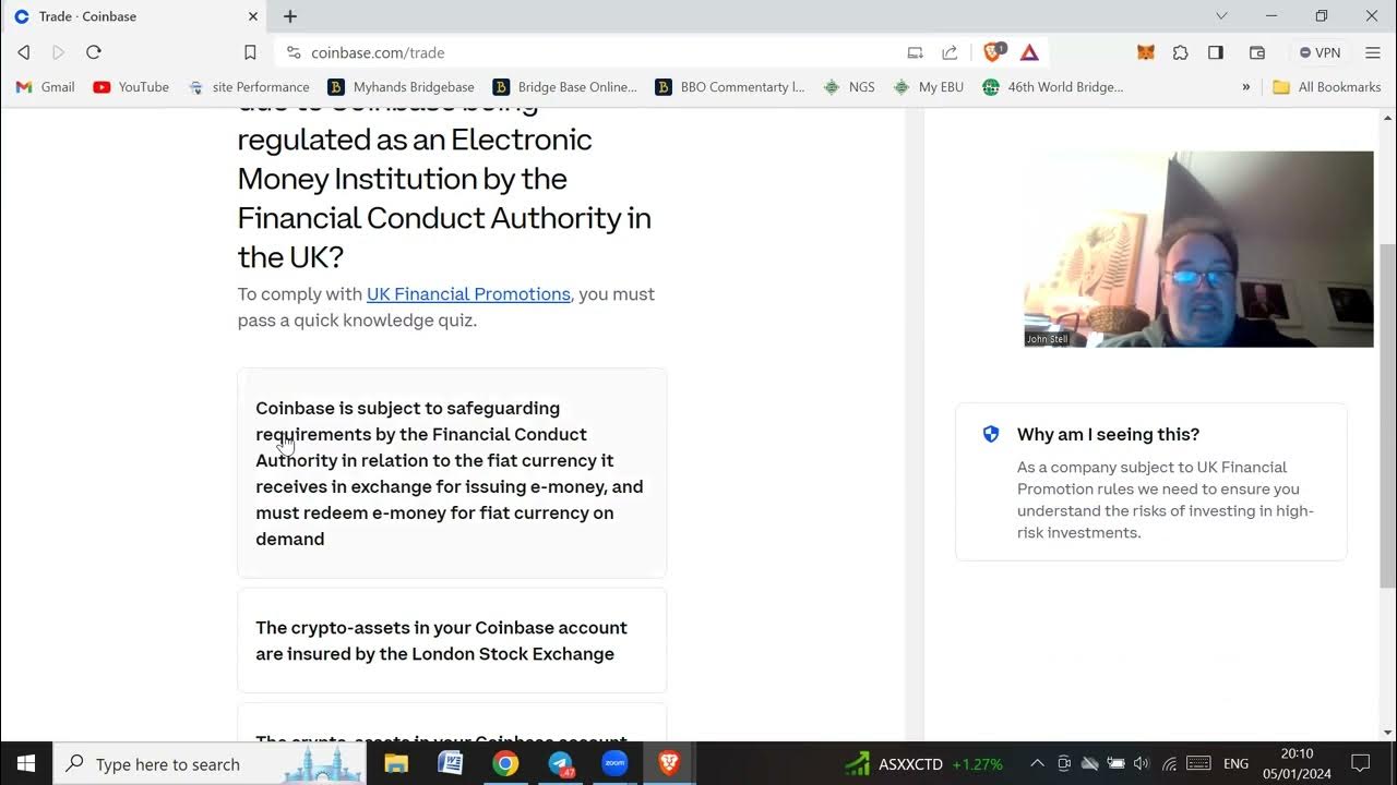 Part 2 (Answers) - UK Crypto investors must pass the knowledge quiz to