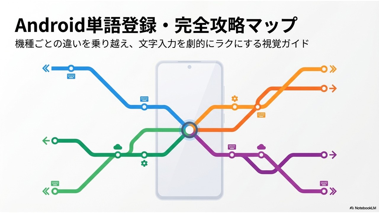 スマホ 単語 登録