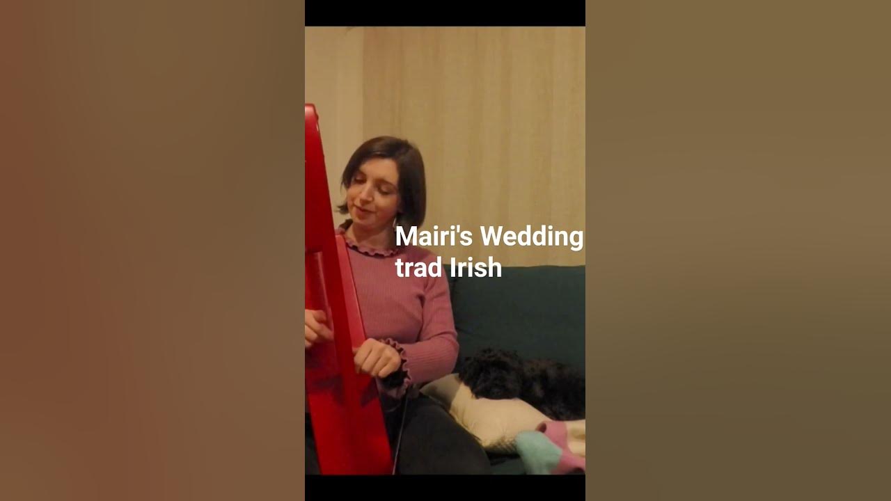 Mairi's Wedding- trad. Irish tune #harpist #harpplayer #leverharp #celticharp