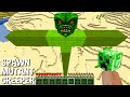 CREEPER - This is a SUPER SECRET WAY TO SPAWN BIGGEST CREEPER in Minecraft TITAN