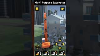excavator driving simulation  city construction  heavy excavator off road  #excavatorsimulator screenshot 5
