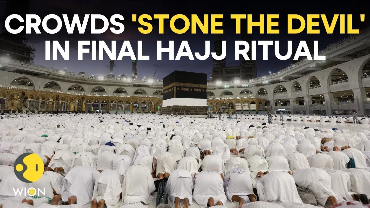 Hajj 2023 Live: Pilgrims mark Eid al-Adha at Mecca’s Grand Mosque | Eid al-Adha Live 2023 | WION