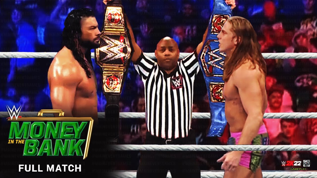 FULL MATCH Roman Reigns vs. Riddle Universal Title Match WWE Money