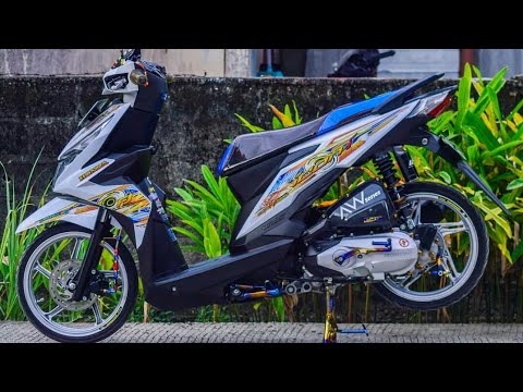  MODIFIKASI MOTOR  BEAT NEW BABYLOOK ADRIAN TERKEREN 2021 