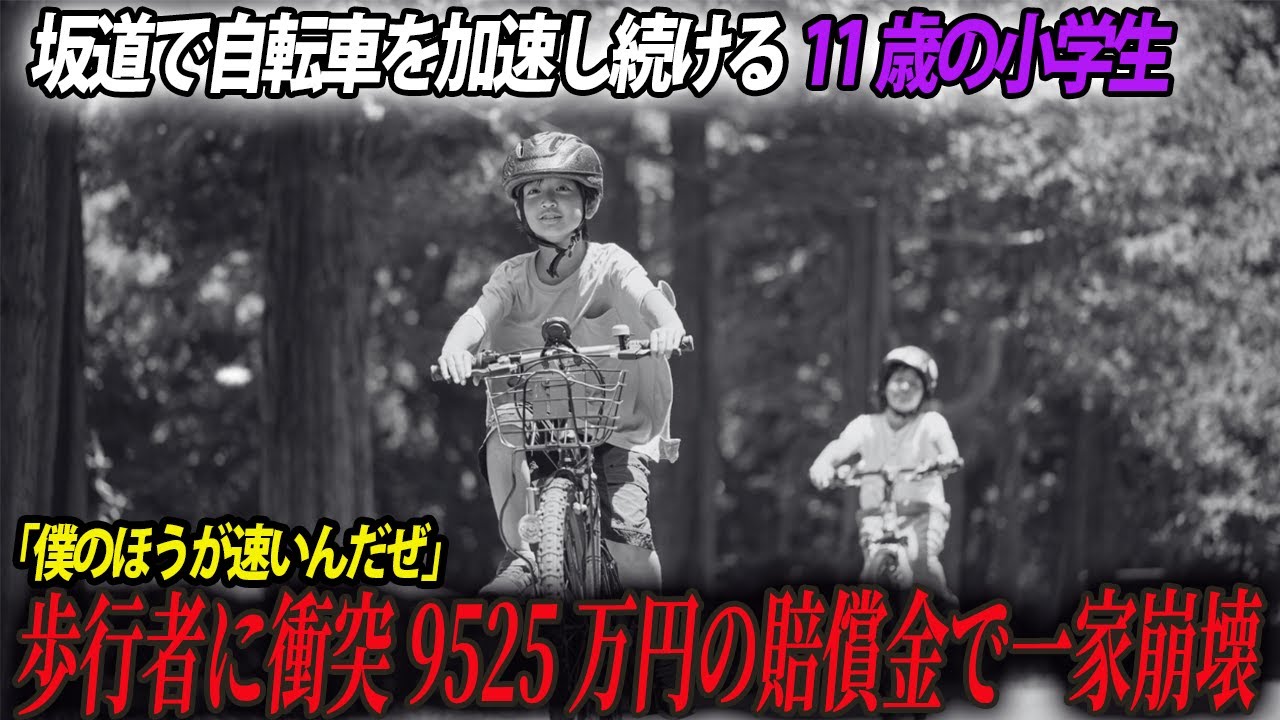 【実話】9525万円の賠償金が発生した自転車事故。加害者はなんと小学5年生…月数百円の自転車保険未加入で起きた悲劇。あの日の「小学生自転車事故」