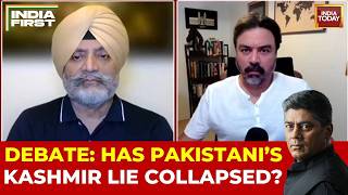 India First Debate | PoJK Unrest: Has Pakistan's Kashmir Lie Collapsed? | PoK Election Violence screenshot 3