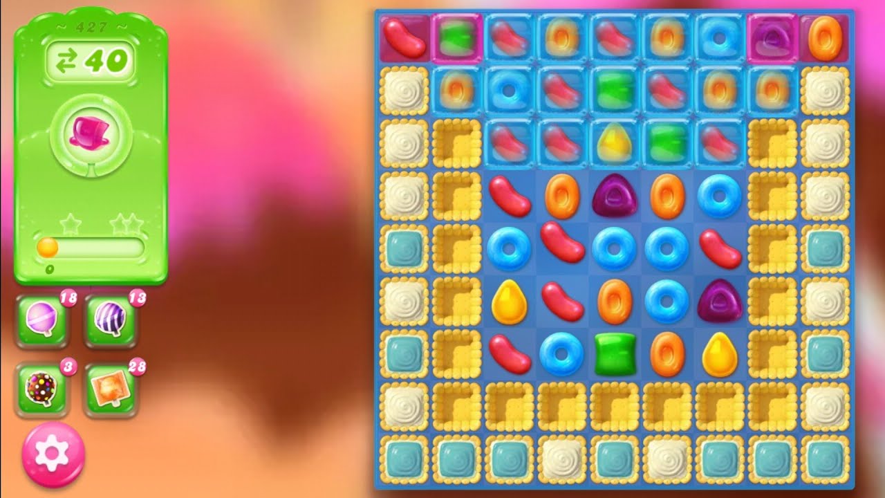 Candy Crush Jelly Saga level #427 - YouTube