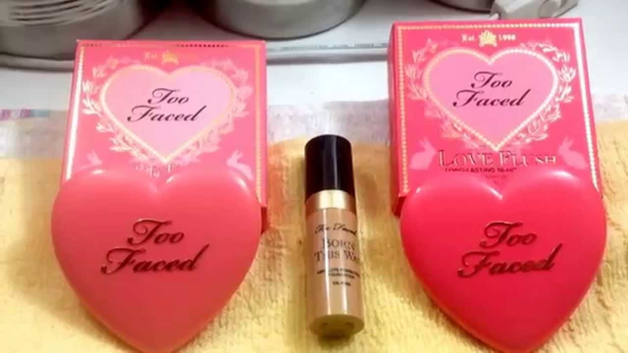 Too faced love flush blushes
