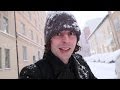 Blockjam Charity Event - Snowstorm In Stockholm! - Vlog