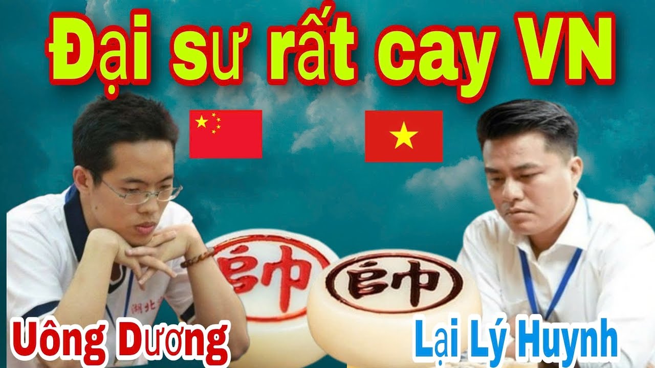Trận cờ rất hay khi gặp Đại sư China | Lại Lý Huynh vs Uông Dương