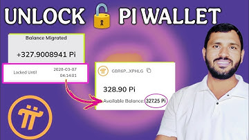 Pi Coin In Wallet Lock ko Unlock Kese Kare |Move Pi Coin To Available Balance