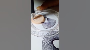 💕💚Spirograph Art That Will Soothe Your Mind 🌀 #arttherapy  #satisfying  #creativeshorts